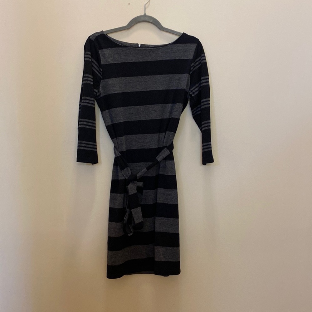 Loft tie waist dress